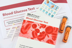 SELFCheck Blood Glucose Level Test - 2 Tests Included