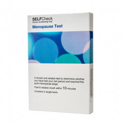 SELFCheck Menopause Test 2 Home Tests - Results in 10 Minutes