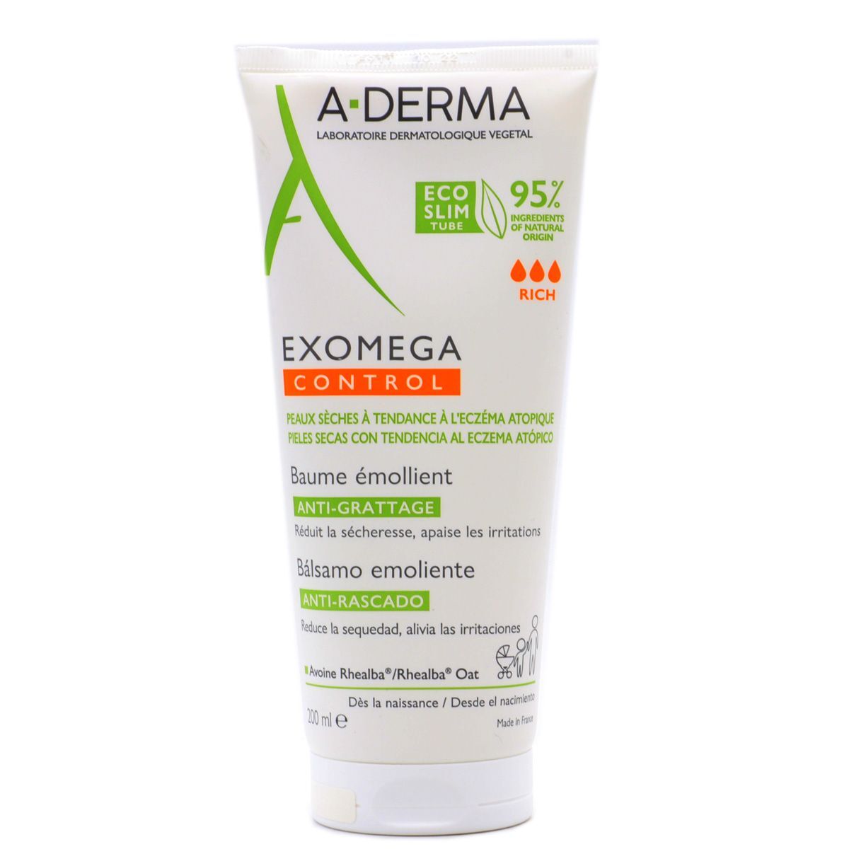 Gel de duche A-Derma Exomega 200 ml-0