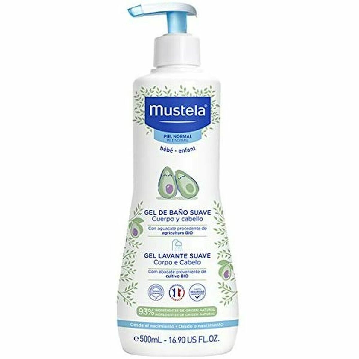 Gel Infantil Mustela SC8703561 500 ml-0