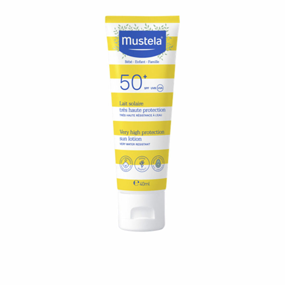 Protetor Solar Para Crianças Mustela Familia Sol SPF 50+ 40 ml-0