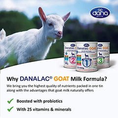 DANALAC Advanced Goat Milk Follow-On Formula Stage 2 Baby Milk Powder for Infants and Toddlers Age 6-12 Months-29