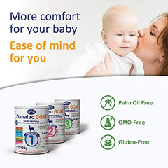 DANALAC Advance Goat Milk Infant Formula 400 gr Stage 1 Baby Milk Powder for Infants and Toddlers Age 0-6 Months-6