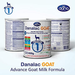 DANALAC Advance Goat Milk Infant Formula 400 gr Stage 1 Baby Milk Powder for Infants and Toddlers Age 0-6 Months-24