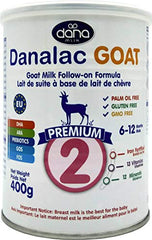 DANALAC Advanced Goat Milk Follow-On Formula Stage 2 Baby Milk Powder for Infants and Toddlers Age 6-12 Months-0