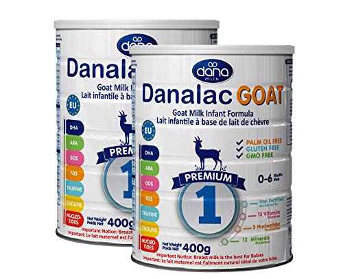 DANALAC Advance Goat Milk Infant Formula 400 gr Stage 1 Baby Milk Powder for Infants and Toddlers Age 0-6 Months-10