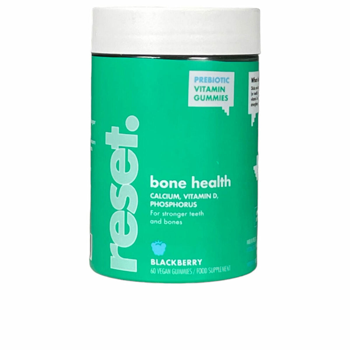 Complemento Alimentar Reset Bone Health Gomas Amoreira 60 Unidades-0