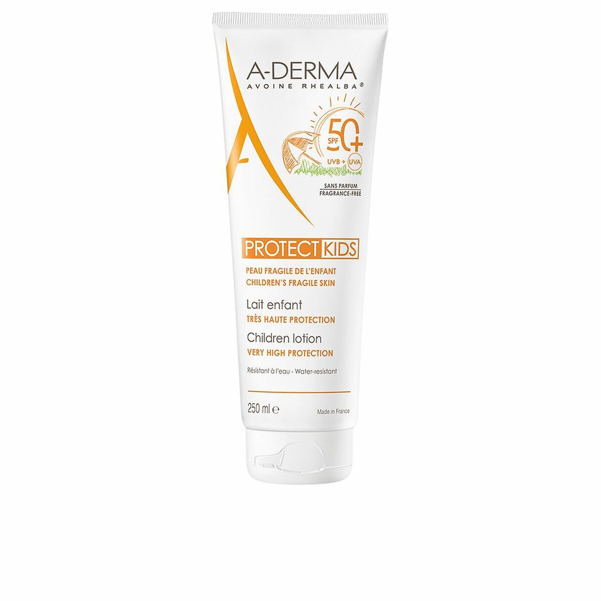 Protetor Solar Para Crianças A-Derma Protect Kids SPF 50+ 250 ml-0