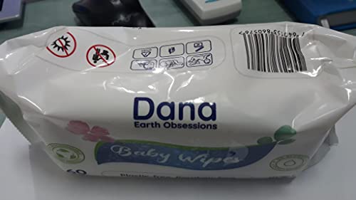 Dana Baby Wet Wipes Multipack - 12 x 60 Wipes-6