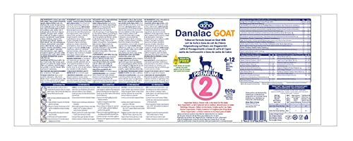 Danalac Goat Milk Follow-on Formula Stage 2 - 800 gram-8