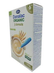 DANALAC Organic Baby Cereal (Five Cereals) 200 Gram Porridge Sugar Free 6 Months Plus | Wheat, Corn, Rice, Rye, Barley-2